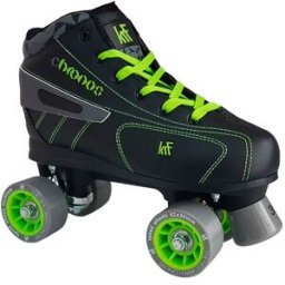 KRF Patines en Paralelo unisex Quad Hockey Chronos Ultimate The New Urban Concept. (29) Negro