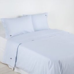 Lexington Sábana encimera Básico Rayas . (Cama 180 cm) Azul
