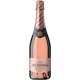 Vilarnau Cava ecológico Brut Rosé Reserva.