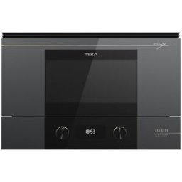 Teka Microondas integrable Edición Van Gogh de con grill y base cerámica con 3 funciones de cocinado - ML 82-VGOGH BIS L. Negro