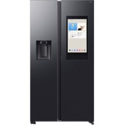 Samsung Frigorífico Americano Family Hub Bespoke AI 178cm Balda Botellero 614L Clase E Grafito RS90F66BEFEF. Grafito