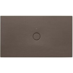 Roca Plato de ducha de Senceramic® Cratos . (80 x 140 cm) Moka