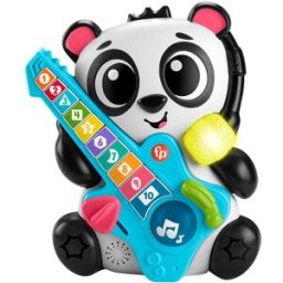 Fisher-Price Juguete para aprender los números y formas Banda Animal Panda .
