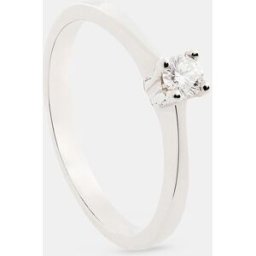 El Corte Inglés Anillo de oro y diamantes. (14) Blanco
