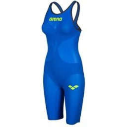 Arena Traje de competición de natación de mujer Powerskin Carbon Air . (M-L) Azul eléctrico