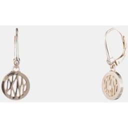 DKNY Pendientes Core con circonita. Blanco