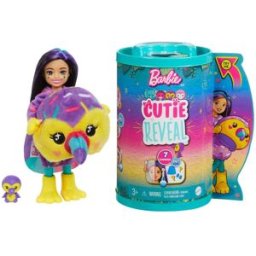 Barbie Muñeca Chelsea con disfraz de tucán Cutie Reveal.