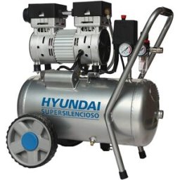 Hyundai Compresor 24 L HYAC24-1S 750W Silencioso. Gris