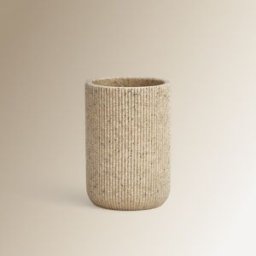El Corte Inglés Vaso portacepillos para encimera Coria . Beige