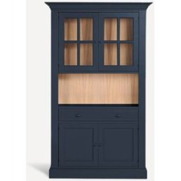 El Corte Inglés Vitrina con 2 puertas, 1 hueco y 1 cajón Limoux . Azul Océano