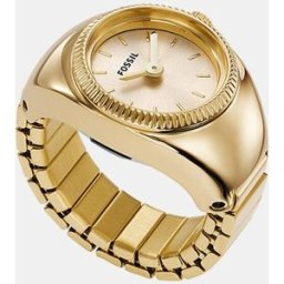 Fossil Reloj de mujer Ring Watch ES5246 de acero inoxidable dorado. Dorado