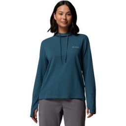 Columbia Camiseta manga larga de mujer EU Sun Trek™ Hoodie . (XS) Azul Turquesa
