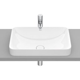 Roca Lavabo de encimera Square Inspira . (37 x 55 cm) Blanco brillo