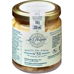 La Brújula Bonito del Norte en aceite de oliva .