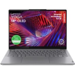 Lenovo Portátil Yoga Slim 7 14IMH9, Intel Core Ultra 7-155H, 32GB, 1TB SSD, 14' OLED, W11. Gris Lunar