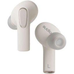 Sudio Auriculares inalámbricos True Wireless Earbuds E3. Blanco