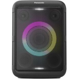 Panasonic Altavoz portátil para fiestas SC-BMAX5E-K, 75 W, Bluetooth, hasta 20 horas de autonomía. Gris