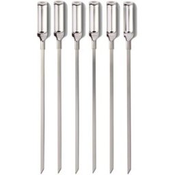 Oxo Set 6 brochetas para barbacoas . Acero