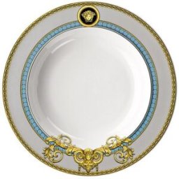 Versace Plato hondo Prestige Gala . Turquesa