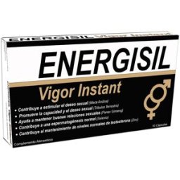 Pharma Otc 10 Cápsulas Energisil Vigor Instant .