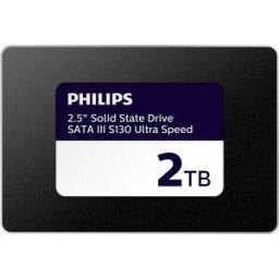 Philips Disco SSD interno S130, 2TB 2.5' SATA III. Negro