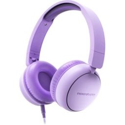 Energy Sistem Auriculares diadema UrbanTune violeta 100% plástico reciclado, cable extraíble, micrófono integrado y compatible con Voice Assistant.. Violeta