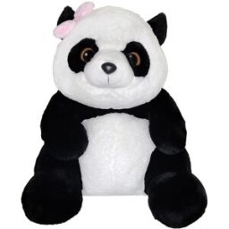 El Corte Inglés Peluche oso panda con lazo 58 cm .