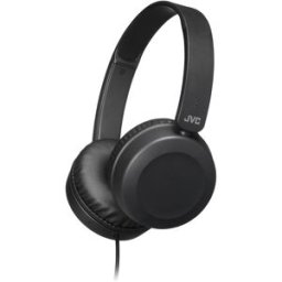 JVC Auriculares de diadema HA-S31M-B-E Negro con controlador y micrófono. Negro