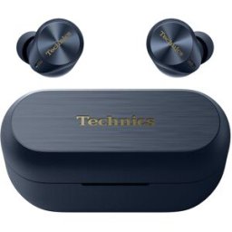 Technics Auriculares True Wireless AZ80 con cancelación de ruido y Bluetooth Multipunto. Azul