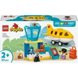 Lego Juego de construcción Primera Vez en el Aeropuerto Duplo - 10443.