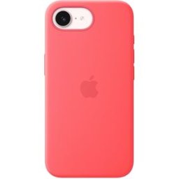 Apple Funda de silicona con MagSafe para iPhone 17e Guayaba intenso.