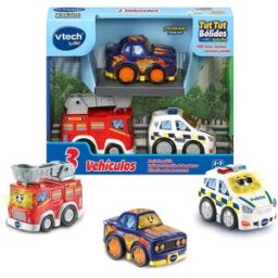 Vtech Pack 3 coches Tut Tut bólidos Baby.