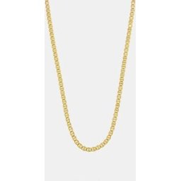 El Corte Inglés Collar cadena 'flat marine link' de oro. Oro