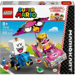 Lego Juego de construcción Mario Kart Wario y Rey Boo Super Mario - 72038.