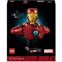 Lego Juego de construcción Busto de Iron Man MK4 Super Hero - 76327.