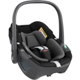 Maxi-Cosi Slla de coche Pebble 360º Isofix i-Size (40 - 83 cm). Negro niño