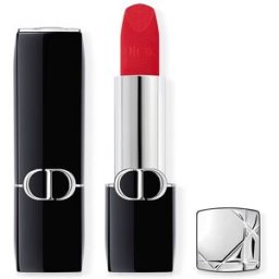 Christian Dior Barra de labios - Confort y larga duración - Tratamiento floral hidratante. 666 Rouge En Diable Aterciopelado