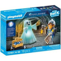 Playmobil Starter Pack Fantasma y caballero Novelmore .