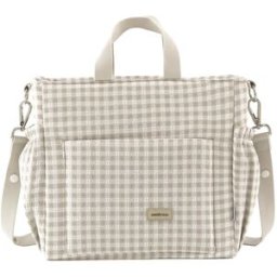 Cambrass Bolso de maternidad Textil. Blanco Ópalo niño