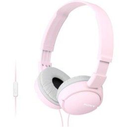 Sony MDR-ZX110AP rosa Auriculares de diadema con micrófono.
