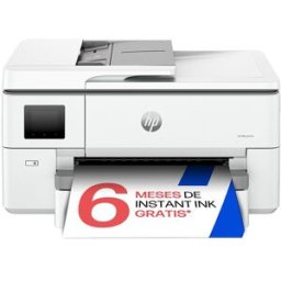 HP Impresora A3 Multifunción OfficeJet Pro 9720e, +, Wi-Fi, compatible con Instant Ink. Blanco