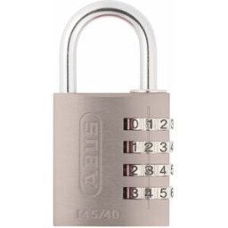 Abus Candado Aluminio Combinación 4 Dígitos. (40 mm) Titanio