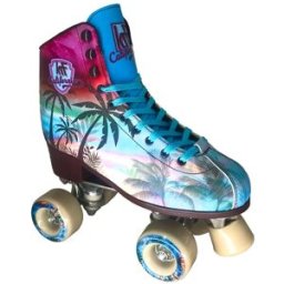 KRF Patines en Paralelo unisex Quad California Roller Aluminio The New Urban Concept. (39) Estampado
