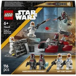 Lego Juego de construcción Pack de Combate: Asedio de Mandalore Star Wars TM - 75449.