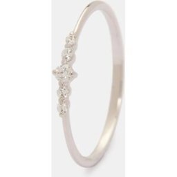El Corte Inglés Anillo de oro y diamantes. (14) Blanco