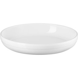 Le Creuset Plato hondo Coupé . Blanco