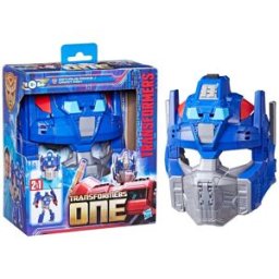 Hasbro Máscara y Figura Optimus Prime (Orion Pax) Transformers One .