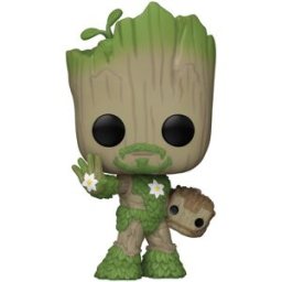 Funko Figura Pop Groot Iron Man Marvel We Are Groot.