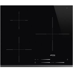 SMEG Placa inducción 3 zonas de cocción - SI7633B. Negro