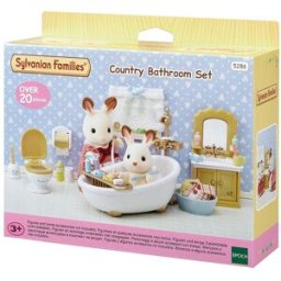 Sylvanian Families Set Baño Country.